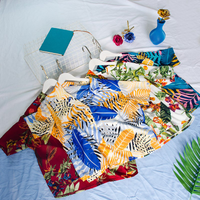Women Vintage Harajuku Blouse Hawaiian Female Shirts