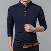 Liseaven T-Shirt Men Cotton Full Sleeve