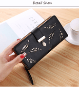 2018 New Brand Women Wallet Soft PU Leather Purse