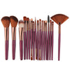 New 18 pcs 4 Colors Makeup Brush Set tools Make-up Toiletry Kit Wool Make Up Brush Set