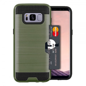 Case with Slidable card holder for Samsung Galaxy S8 Plus