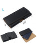 Leather Belt Clip Cover Case Pouch for Cell Phone Inside 5.5 x 3.0 x 0.70"  L